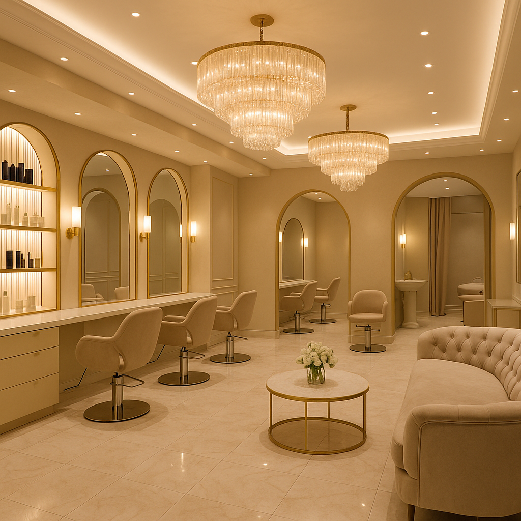 سالن زیبایی در منطقه شیشلی