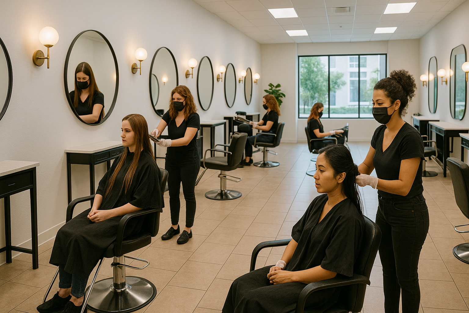 آموزش تضمینی کراتین مو در استانبول