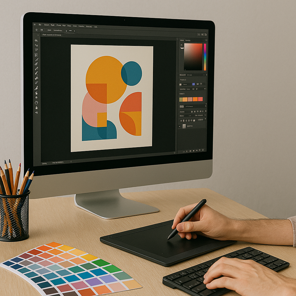 طراح گرافیک حرفه ای