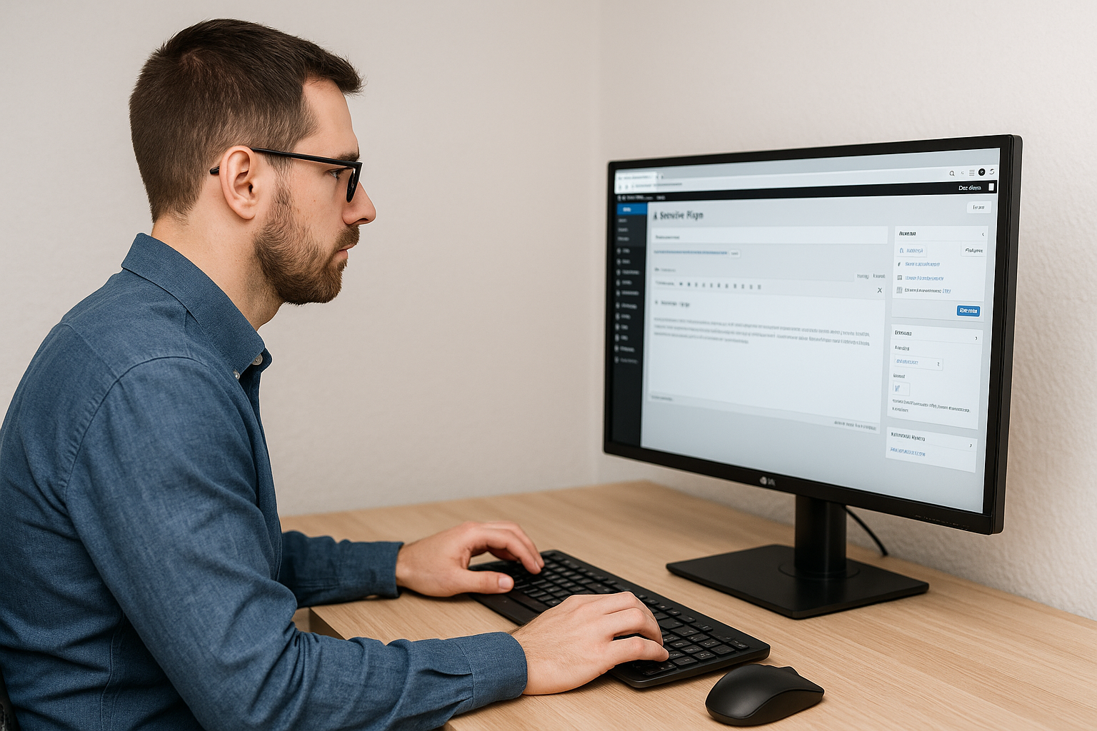 استخدام مسئول سایت