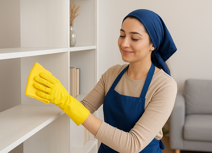 استخدام خانم جهت امور منزل (با اسکان)