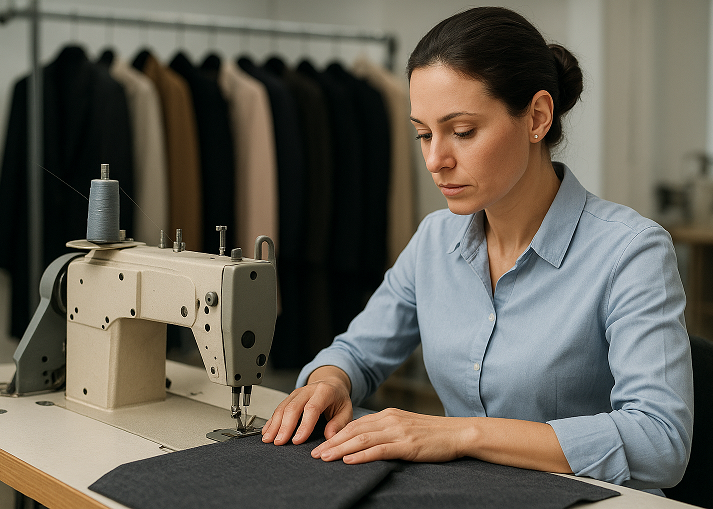 استخدام اورتاجی خانم (وسط کار) حرفه‌ای جهت کار در تولیدی پوشاک زنانه