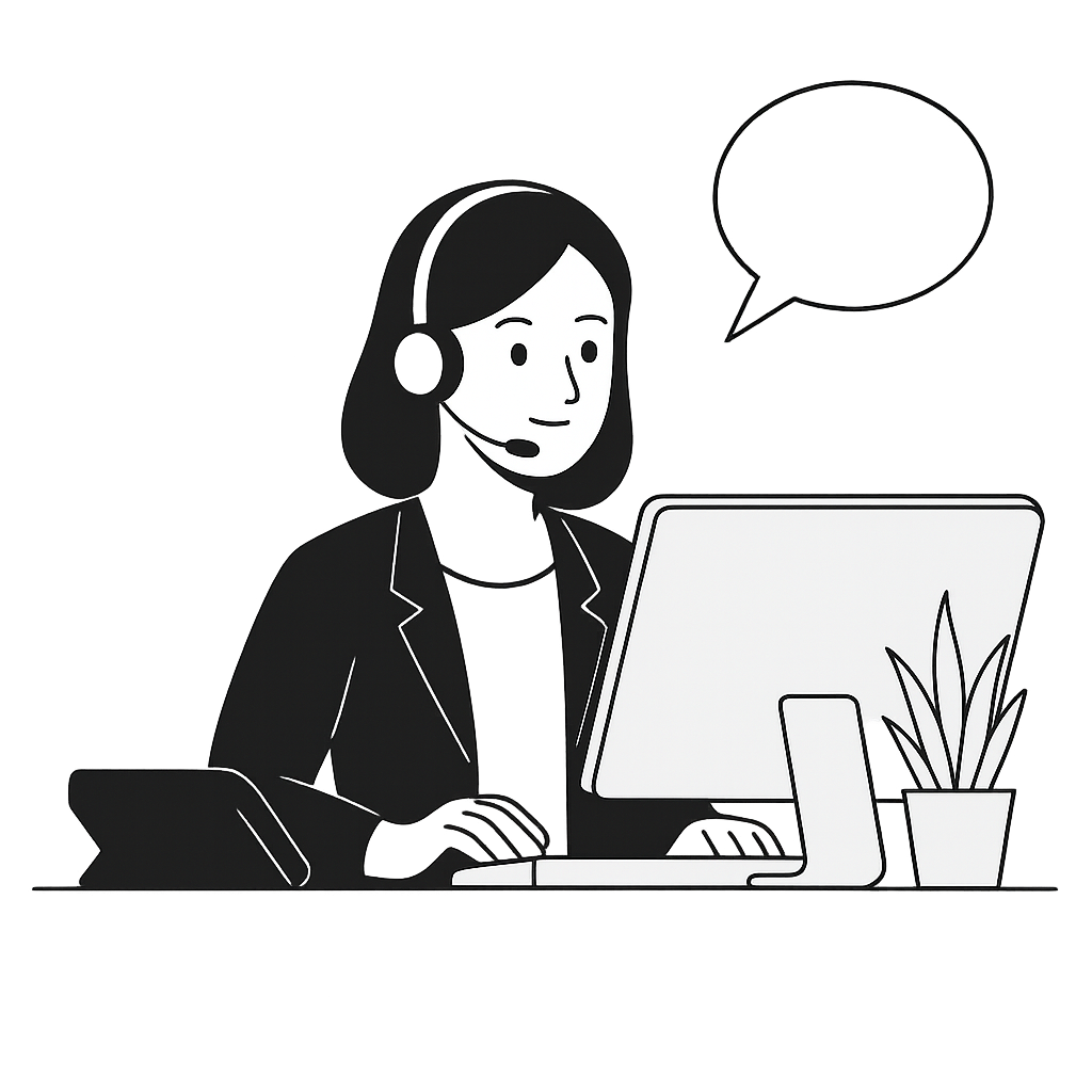 نماینده مرکز تماس مسلط به زبان فارسی