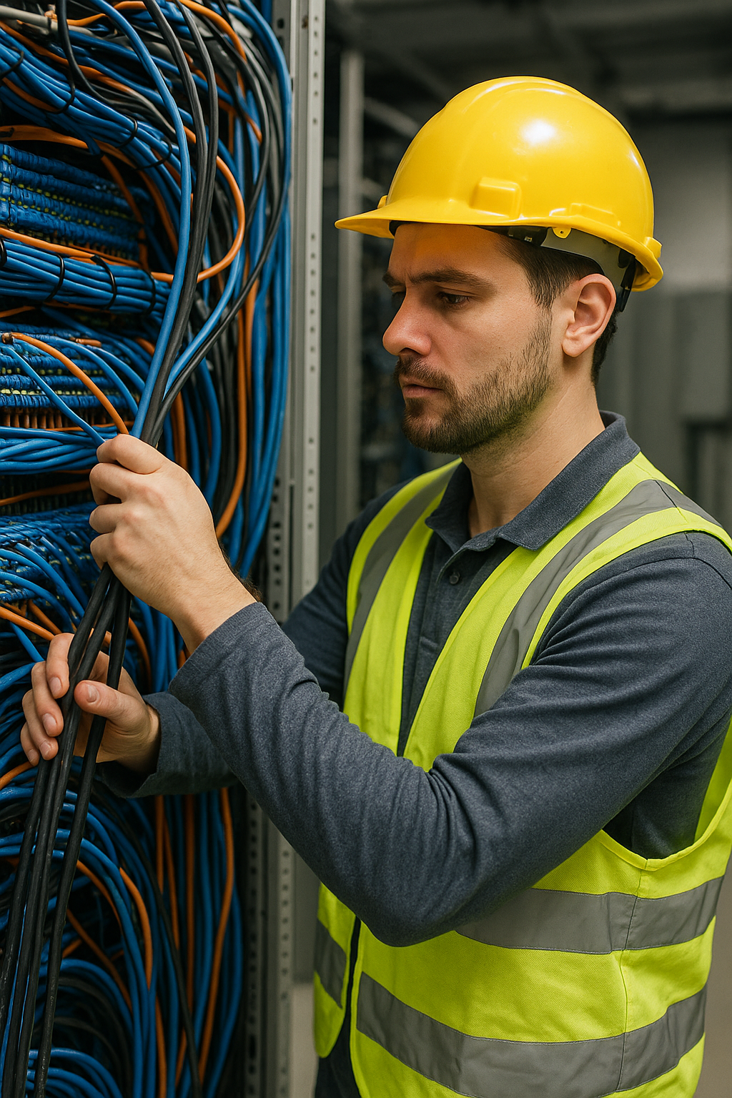 کارگر ساده جهت کابل کشی در منطقه فاتیح