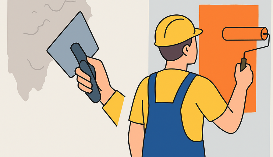 استخدام کناف کار و رنگ کار ساختمان
