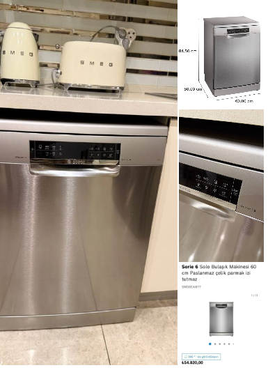 فروش ماشین ظرفشویی بوش و میز آرایش